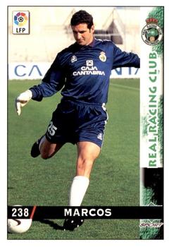 1998-99 Mundicromo Las Fichas de la Liga #238 Marcos Front