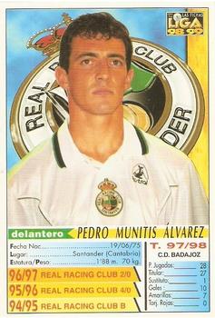 1998-99 Mundicromo Las Fichas de la Liga #250 Munitis Back