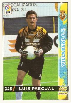 1998-99 Mundicromo Las Fichas de la Liga #346 Luis Pascual Front