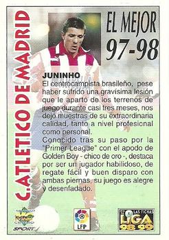 1998-99 Mundicromo Las Fichas de la Liga #378 Juninho Back