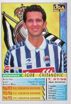 1998-99 Mundicromo Las Fichas de la Liga #445 Cvitanovic Back
