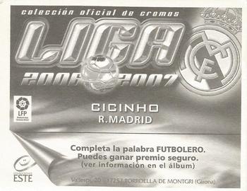 2006-07 Panini Liga Este Stickers #NNO Cicinho Back