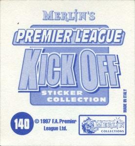 1997-98 Merlin Premier League Kick Off #140 Keith Gillespie Back