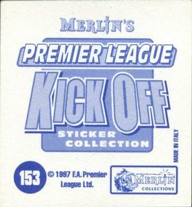 1997-98 Merlin Premier League Kick Off #153 Alan Neilson Back