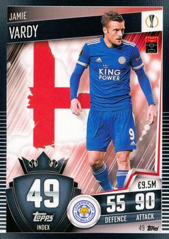2021 Topps Match Attax 101 #49 Jamie Vardy Front