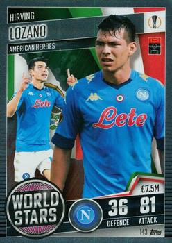 2021 Topps Match Attax 101 #143 Hirving Lozano Front