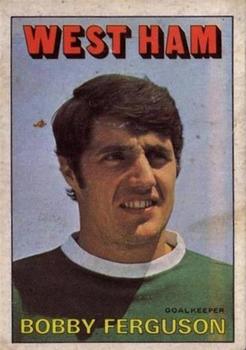 1972-73 A&BC Scottish Footballers (Orange/Blue Back) #52 Bobby Ferguson Front