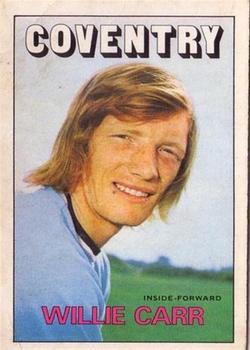 1972-73 A&BC Scottish Footballers (Orange/Blue Back) #156 Willie Carr Front