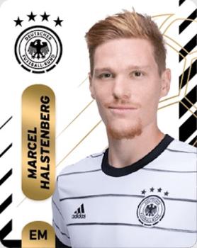 2021 Ferrero DFB Team Sticker Kollektion #P11 Marcel Halstenberg Front
