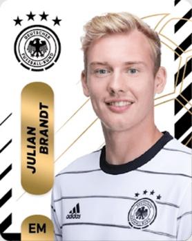 2021 Ferrero DFB Team Sticker Kollektion #P22 Julian Brandt Front