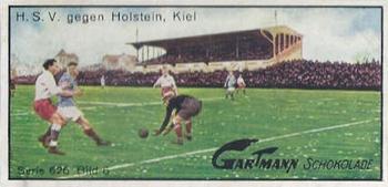 1926 Gartmann Chocolate (Series 626) Snapshots from Football #6 H.S.V. gegen Holstein, Kiel Front