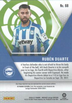 2020-21 Panini Mosaic La Liga #68 Ruben Duarte Back