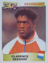 1996 Panini Europa Europe Stickers #84 Clarence Seedorf Front