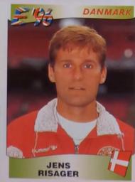 1996 Panini Europa Europe Stickers #281 Jens Risager Front