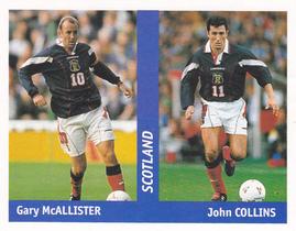 1998 DS World Cup France 98 Stickers #38 Gary McAllister / John Collins Front