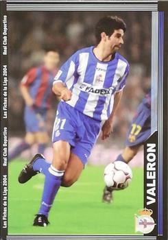 2003-04 Mundicromo Las Fichas de la Liga 2004 #73 Valeron Front