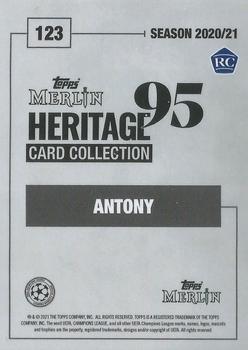 2020-21 Topps Merlin Heritage 95 #123 Antony Back