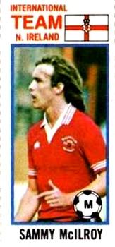 1980-81 Topps Footballer (Pink Back) - Singles #172 Sammy McIlroy Front
