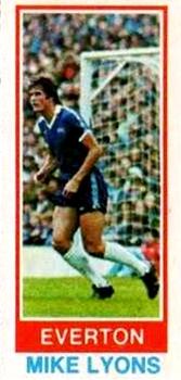 1980-81 Topps Footballer (Pink Back) - Singles #181 Mike Lyons Front