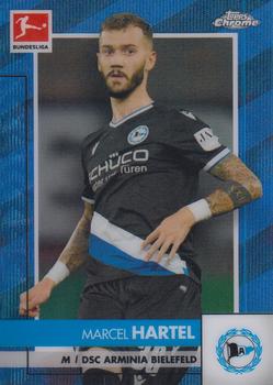 2020-21 Topps Chrome Bundesliga - Blue Wave #18 Marcel Hartel Front