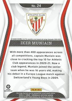 2020-21 Panini Chronicles - Certified La Liga #24 Iker Muniain Back