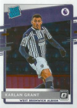 2020-21 Panini Chronicles - Optic Rated Rookies Premier League #9 Karlan Grant Front