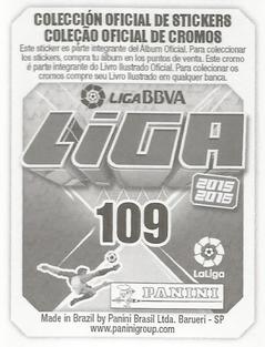 2015-16 Panini LaLiga BBVA Stickers (Brazil) #109 Isco Back
