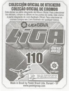 2015-16 Panini LaLiga BBVA Stickers (Brazil) #110 James Rodríguez Back