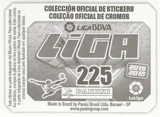 2015-16 Panini LaLiga BBVA Stickers (Brazil) #225 Illarramendi / Rubén Pardo Back