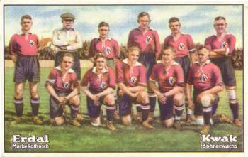 1928 Werner & Mertz Erdal Kwak Serienbild Series 34 Deutsche Fussballmeisterschaften II (German Football Championship II) #5 1.F.C. Nurnberg Front