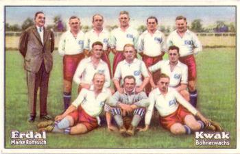 1928 Werner & Mertz Erdal Kwak Serienbild Series 34 Deutsche Fussballmeisterschaften II (German Football Championship II) #6 Hamburger Sportverein Front