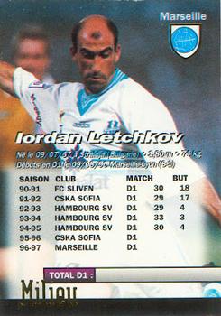 1997-98 Panini #105 Iordan Letchkov Back