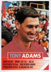 1996 Panini Super Players #5 Tony Adams Front