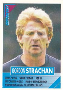 1996 Panini Super Players #87 Gordon Strachan Front