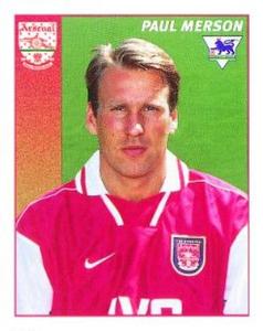 1996-97 Merlin's Premier League 97 #20 Paul Merson Front