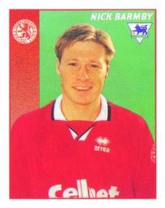 1996-97 Merlin's Premier League 97 #320 Nick Barmby Front