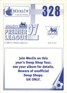 1996-97 Merlin's Premier League 97 #328 Alan Miller Back