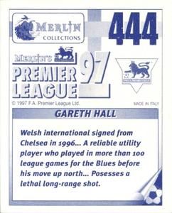 1996-97 Merlin's Premier League 97 #444 Gareth Hall Back