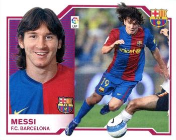 2007-08 Panini Liga Este Stickers #NNO Messi Front