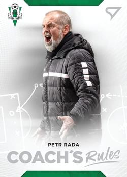 2020-21 SportZoo Fortuna:Liga 2. Serie - Coach's Rules #CR10 Petr Rada Front