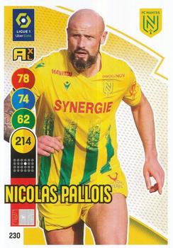 2021-22 Panini Adrenalyn XL Ligue 1 #230 Nicolas Pallois Front