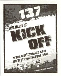 2006-07 Merlin Premier League Kick Off #137 Benjani Back