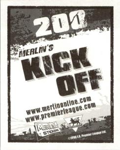 2006-07 Merlin Premier League Kick Off #200 Henri Camara Back