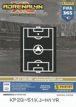 2022 Panini Adrenalyn XL FIFA 365 #32 Club Badge Back