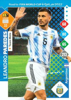 2021 Panini Adrenalyn XL Road to FIFA World Cup Qatar 2022 #33 Leandro Paredes Front