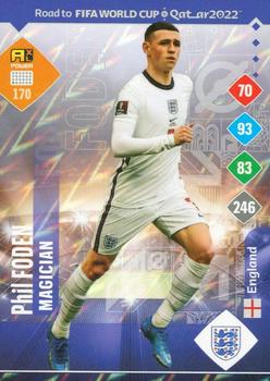 2021 Panini Adrenalyn XL Road to FIFA World Cup Qatar 2022 #170 Phil Foden Front