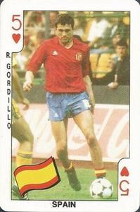 1986 Dandy Gum World Cup Mexico 86 #5♥ Rafael Gordillo Front