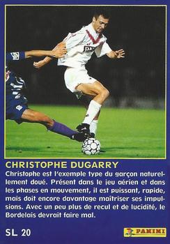 1994-95 Panini UNFP - Season Leaders #SL20 Christophe Dugarry Back