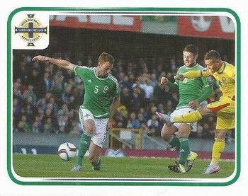 2016 Panini Northern Ireland Official Sticker Collection #173 Jonny Evans Front