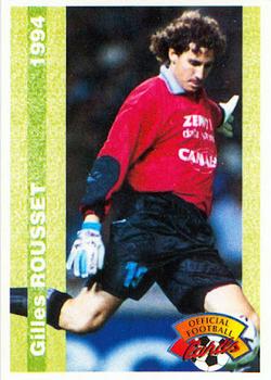 1994 Panini French League #27 Gilles Rousset Front